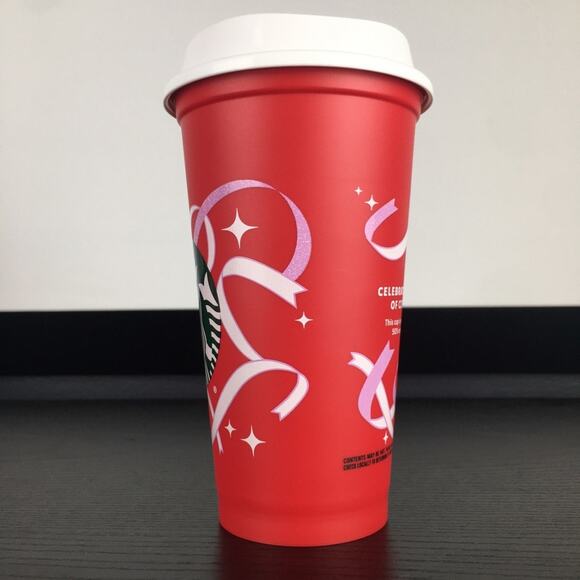 Starbucks Drink Hot Cold Coffee Travel Cup Red Dining Drinkware - Picture 4 of 11